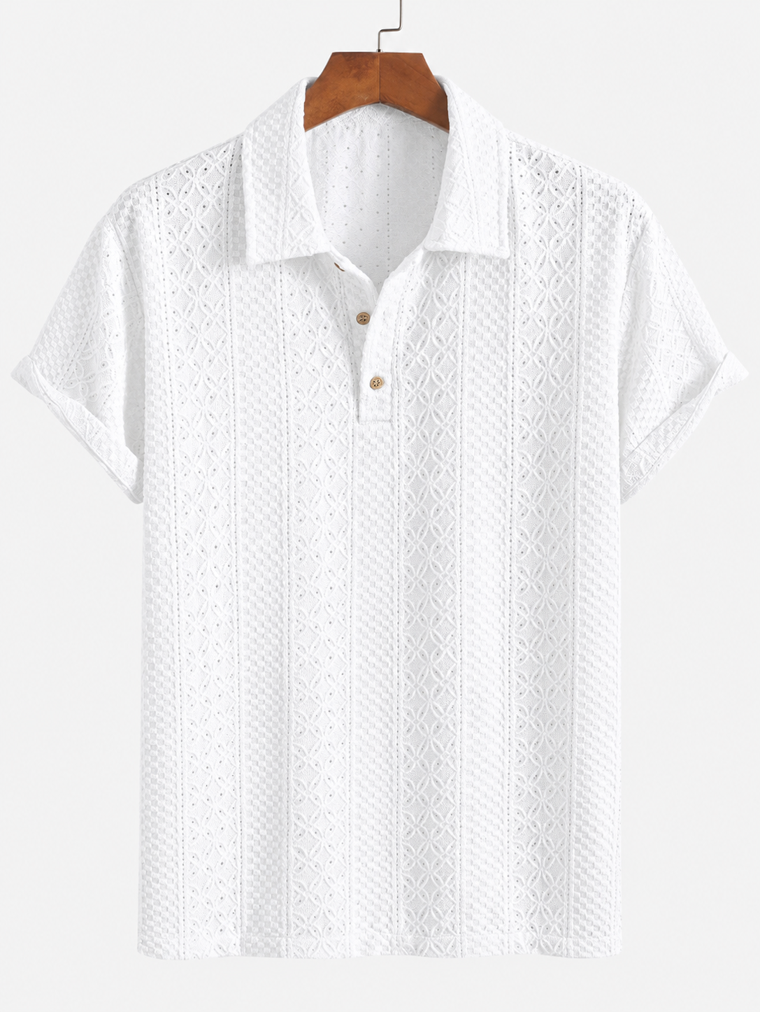 Rivington Textured Knit Polo
